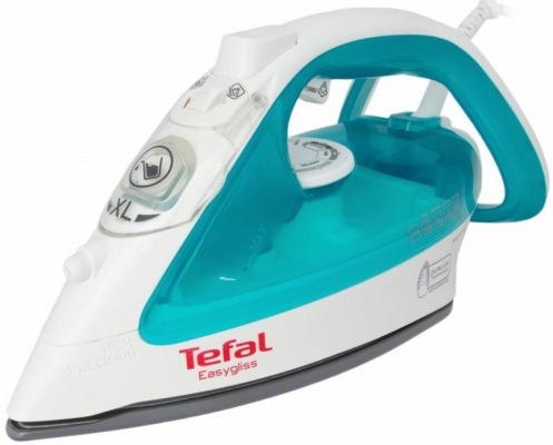 Fier de calcat Tefal FV3910EO, 270 ml, Alb-albastru deschis photo Fier de calcat Tefal FV3910EO, 270 ml, Alb-albastru deschis photo